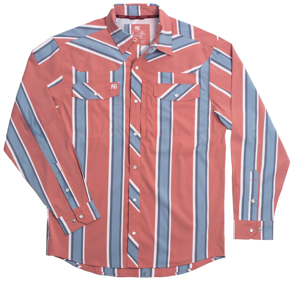 Stockyard Long Sleeve - Bold Stripe Red