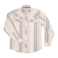 Stockyard Long Sleeve - Ombre Stripe Brick