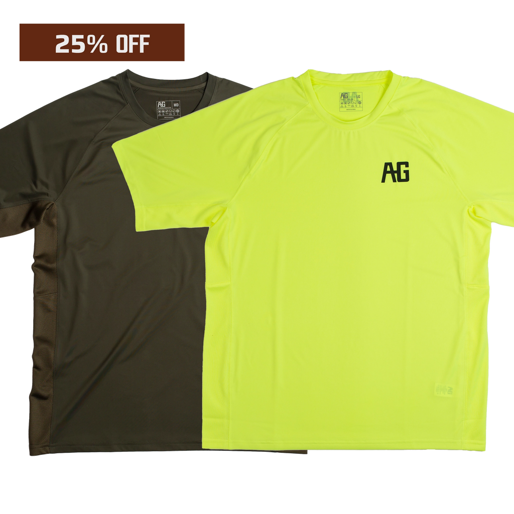 Farm Pro Short Sleeve 2 for $60 - Moss, HighVis Yellow