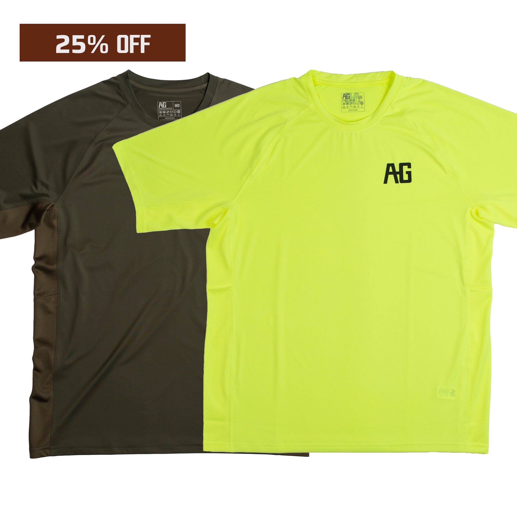 Farm Pro Short Sleeve 2 for $60 - Moss, HighVis Yellow