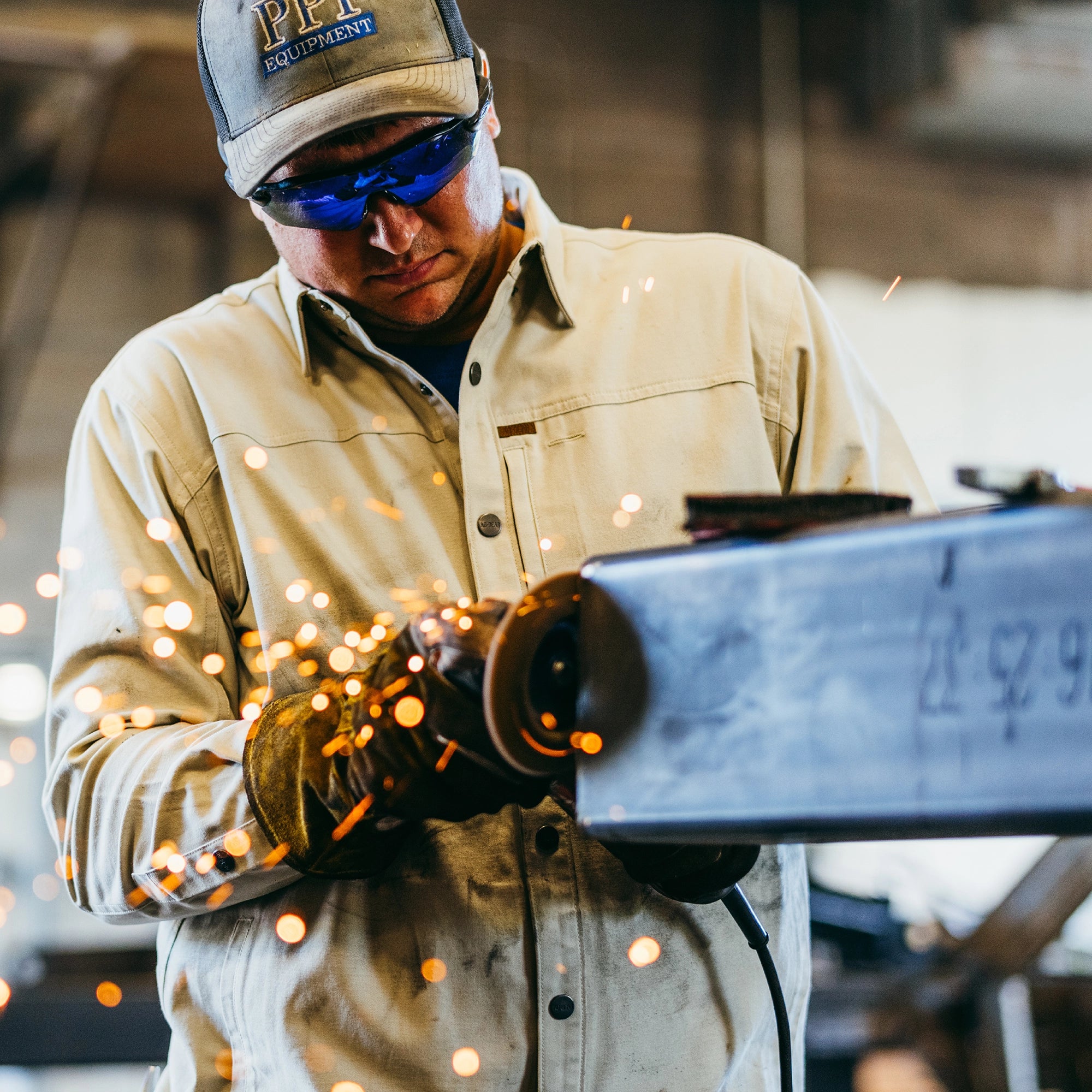 farming ranching AG farm shirt ranch shirt welder work shirt overshirt
