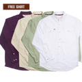 Stockyard Long Sleeve 4 for 3 - Khaki, Pennant, Sage, White