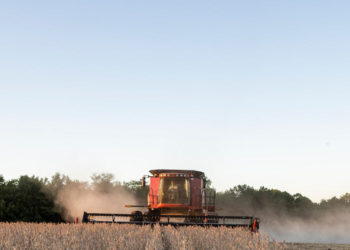combine soybean farm shirt work shirt AG