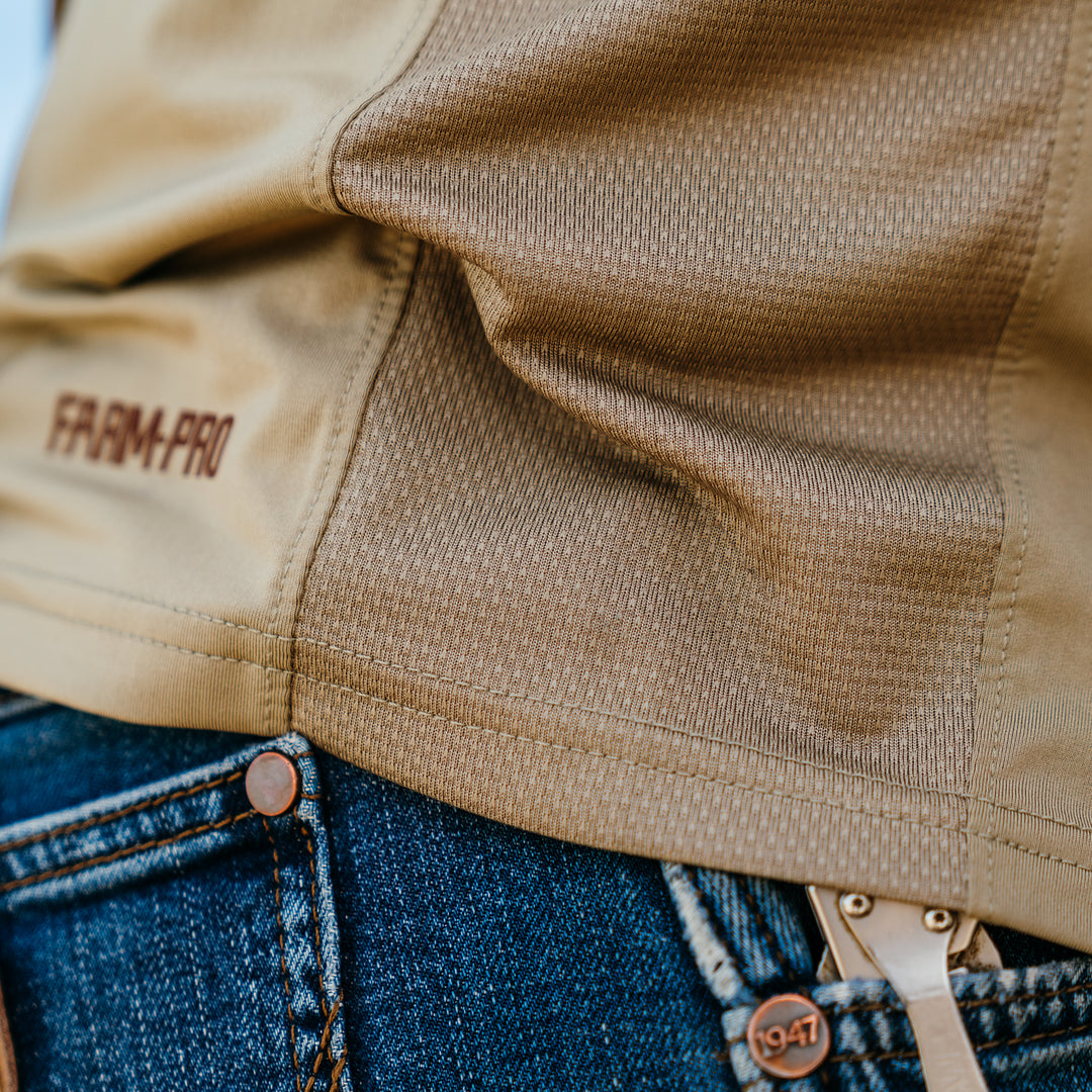 farmpro farm shirt vegetable field farmer rancher sun shirt