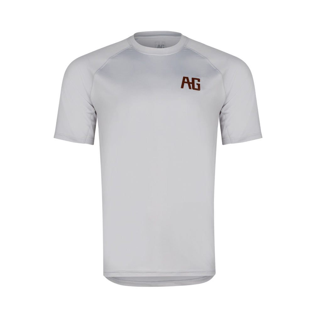 farmpro short sleeve farm shirt sun shirt ranch shirt UPF30 grey