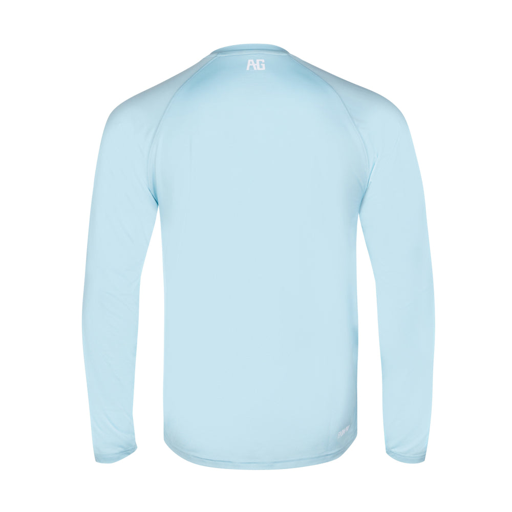 farmpro farm shirt sun shirt ranch shirt UPF30 light blue